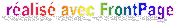 réalisé avec FrontPage