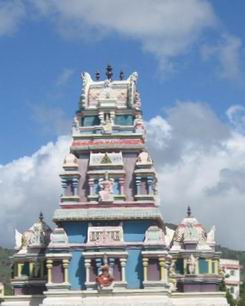 Temple Tamoul à Port Louis